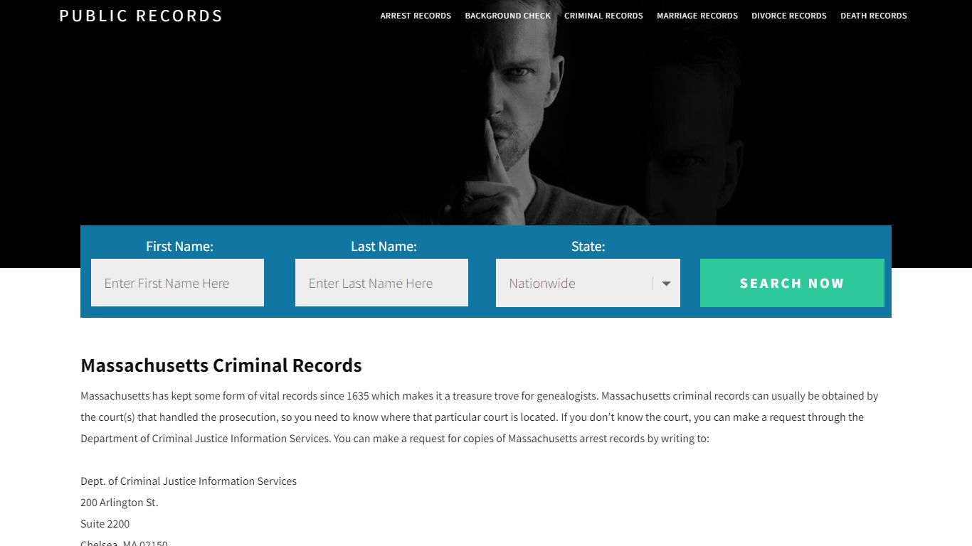 Massachusetts criminal records